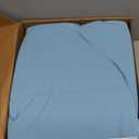 REST Evercool Cooling Comforter, Twin/Twin XL, Blanket for Hot Sleepers, All Season Bedding to Keep Cool for Night Sweats, Breathable Lightweight Blanket, 68"x90" Inches, Aqua Blue