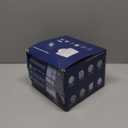 6 Inch Exhaust Fan with Power Cord and Check Valve White Square Quiet Powerful Ceiling or Wall Mount Ventilation Fan for Kitchen/Bathroom/Corridor/Office/Laundry/Store