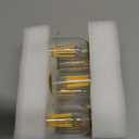 Dimmable Tubular led Bulb T45/T14, Warm White 2700k,60W Equivalent,Vintage Edison Style LED Filament Light Bulbs, E26 Medium Base 600LM, Pack of 6