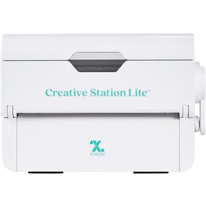 Xyron Creative Station Lite, 3" or 5", Label Maker, Makes Invitations, Handmade Cards, Die Cuts Craft Projects, DIY Craft Supplies, Perfect for Home School Projects & Home Office Accessories (624740)