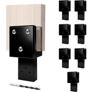 Garden Cart Sidewall Attachments for Gorilla Cart 7 and 12 cu/ft Models, Heavy-Duty Sidewall Brackets Compatible with Holes 3/4 ''x 2'' x 2.5'', Increasing Storage Space (Set of 8)