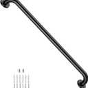 ZUEXT 32 Inch Matte Black Stainless Steel Bathroom Shower Grab Bar