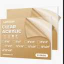 Plexiglass Sheets (6mm Thick (1/4"), 24" x 36" (2 Pack))