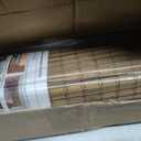 Cordless Bamboo Roman Shades 27x48in, Light Filtering Bamboo Blinds for Indoor Windows, Office, Bathroom and Living Room, Privacy Teak.