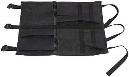 KiBcsLic Kayak Mesh Bag Black Marine Gear Accessories Bag for Hold