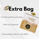 Uberfluss Baby Hip Carrier, Adjustable Waistband with Strong Support Hip Seat Baby Carrier, Ergonomic Carrier for Newborns & Toddlers up to 45lbs - fits Most Body Sizes (Dark Blue)