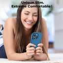 SUPFINE Designed for iPhone 14 Pro Max Case,Premium Liquid Silicone with [Soft Anti-Scratch Microfiber Lining][Upgraded Camera Protection] Slim Shockproof Phone Case for Men Women Girls,Deep Blue