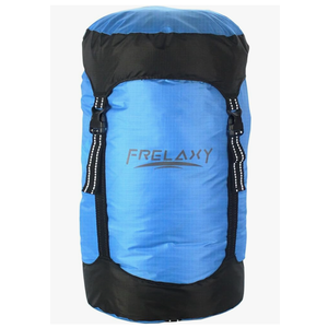  Frelaxy Compression Sack, 40% More Storage! Compression Stuff Sack, Water-Resistant & Ultralight Sleeping Bag Stuff Sack - Space Saving Gear for Camping, Hiking, L