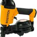 BOSTITCH Coil Roofing Nailer, Roofing Nail Gun, Fast Reloading, 3/4-Inch to 1-3/4-Inch (RN46)