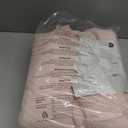 Bedsure 100% Cotton Muslin Throw Blanket Twin XL for Bed - 4-Layer Breathable and Lightweight Thin Soft Summer Gauze Muslin Blankets for Adults, Pink, 66x90 Inches