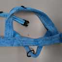 Didog Soft Flannel Padded Dog Vests Harnesses, Escape Proof/Quick Fit Reflective Dog Strap Harness,Easy for Training Walking,Blue M Size (M:chest 21-26")