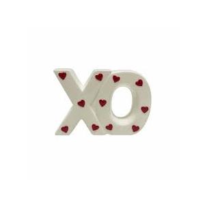 Ceramic Tabletop Décor XO White