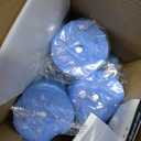 CiLoN Wall-Mounted Disposable Toilet Brush Kit and 30 Fresh Bleach Scrubbing Sponge Pads. Bathroom Space Saving Toilet Wand kit. Toilet Bowl Brush and Holder Set. (Starter Kit + 30 Brush)