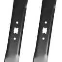 72511-VK6-000 Mower Blade Kit, Compatible with MTD Cub Cad et 21" Mower Deck (942-0741A Blades-2 Pack)