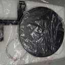 3 Lights Floor Lamp, Industrial Tree Lamp for Living Room Bedroom, Black Modern Dimmable Farmhouse Standing Lamp, Tall Pole with Clear Glass Shade