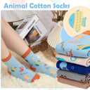 Women Girls Socks Cute Animal Socks Cat Dog Cow More Fun Novelty Socks Gifts for Girls Christmas Birthday