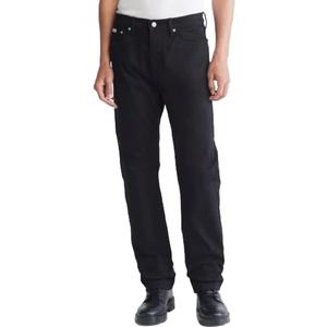 Calvin Klein Men's Straight Fit Jeans (34W x 30L, Forever Black)