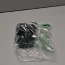 Dog Muzzle,Mesh Soft Muzzle for Small Medium Large Sized Dogs, Breathable Reflective Adjustable Puppy Muzzles with Collar for Scavenging Grooming Biting Chewing,Allows Panting and Drinking(Black S)