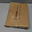 Table Runners 55 Inches Long, Dual-Sided Faux Leather Farmhouse Table Runner Waterproof Heatproof Non-Slip for Living Room Party Home Decor Holiday Decorations(Gray Light Blue, 12 x 55 Inch)