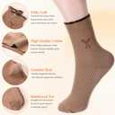 Tucnoeu 5 Pairs Womens Ruffle Socks, Embroidery Bow Casual Socks, Fashion Cotton Ruffle Ankle Socksm, Cute Knit Lettuce Trim Dress Socks
