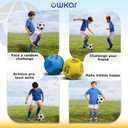 Soccer Keepy-Uppy Challenge Dice Set. Soccer Gifts for Boys and Girls. Indoor Soccer Skills Accessories. Football Stocking Filler Training Equipment for Teenage Boys or Girls. Birthday Gifts