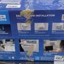 Midea 8,000 BTU U Shaped Smart Inverter Window Air Conditioner - Cools 350 Sq Ft, Ultra Quiet with Open Window Flexibility - Alexa/Google Assistant Compatible - 37% Energy Savings, Remote (Updated)