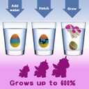 2 x JoFAN 6 Pack Butterfly Unicorn Hatching Surprise Eggs Easter Eggs for Kids Boys Girls Easter Basket Stuffers Gifts Birthday Party Favors Fillers