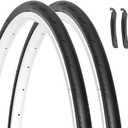 Hycline Road Bike Replacement Tire: 700x25C/700x28C/700Cx35C Folding High-Performance Wear-Resistant Bicycle Tires for City Commuter Road