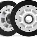 37001042 Dryer Drum Support Roller Kit Compatibe with Whirl-pool Dryers Replaces WP37001042 AP6008773 PS11741913 14218934 500214P - 2 Pack
