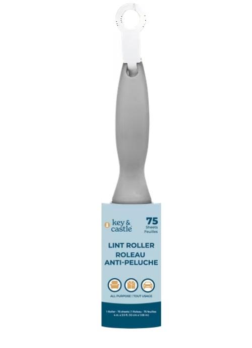 Key and Castle 
Lint Roller 75 Sheet (Pack of 2)
