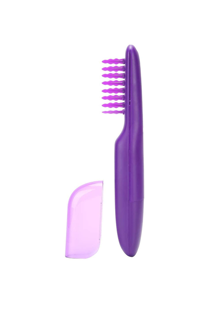 Electric Comb,Hair Detangler Brush,Wet or Dry Tame The Mane Electric Detangling Brush with Brush Cover,Electric Scalp Massager Comb Brush for Unisex adult Kid Tool