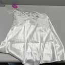 Avidlove Women Lingerie V Neck Sexy Nightwear Satin Sleepwear Lace Chemise Mini Babydoll Nightgown (Medium)