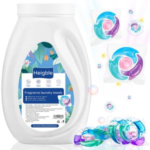 200 Count Laundry Detergent Pods Bulk 4 in 1 Washing Machine Detergent Pods Ultra Concentrated Tackles Tough Odors, Fruity Aroma