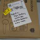 Ulecoce Keyless Entry Door Lock Deadblot with Handle Set, Keypad Door Lock with Handle Smart Door Locks for Front Door with Set, Easy Installation, Auto Locking, Matte Black