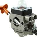 FLYPIG Carburetor for Stihl FR130T FS110 FS130 FS130R HT130 HT131 KM130 & Stihl 41801200610 41801200611 41801200613 C1Q-S173 C1Q-S174 C1Q-S176