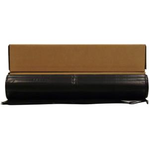 POLY AMERICA CF0612B 12-Feet X 100-Feet 6 Mil Black Poly Film