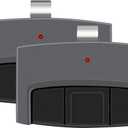 2 for Craftsman Garage Door Opener Remote CMXZDCG453 Universal