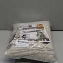 YoungsTex Linen Curtains 84 Inches Long for Living Room Light Filtering - Rustic Farmhouse Semi Sheer Drapes Window Treatments with Bronze Grommet for Dining Bedroom, 2 Panels 52 x 84 Inch