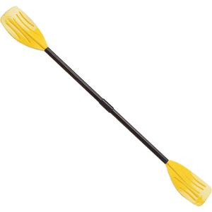 Kids Kayak Paddle for River Tubing and Water Adventures | Double-Sided Oars Ideal for Young Paddlers or on River Runs, Lakes, and Streams | Lightweight, Easy-to-Use (147cm (58 inch), Black)