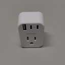 US to UK Ireland Travel Plug Adapter, HANYCONY Type G Travel Adapter 2 Outlets 3 USB Ports(2USB C), UK Power Adapter Converter for USA to Dubai England London Scotland British Kenya Irish Hongkong