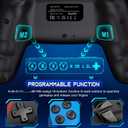 Wireless Switch Controller for Switch/Lite/OLED/Swicth 2 Controller, Switch Controller Joysticks Work with iOS/Android/PC-Switch 2 Pro TURBO Controller with Wake-up Programmable (Upgraded Vision)