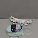 Travel Iron Mini with Steam for Clothes with Dual Voltage, Portable Mini Ironing Machine with Non-Stick Soleplate, Small Iron for Sewing, Quilting and Handcraft (Celadon)