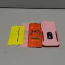 Case for Samsung Galaxy A16 5G with Slide Camera Cover + Screen Protector(2 Packs), Military Grade Shockproof Protective, with Ring Kickstand (A - Pink+Red, Galaxy A16 (6.7"))