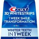 Crest 3D Whitestrips, 1 Week Smile Transformation, Whitestrips 3D White, Teeth Whitening Strip Kit, 14 Treatments (Each with 1 Upper/1 Lower), 28 Strips