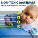 ProBody Pilates Exercise Ball - Multiple Sizes Gym Grade Balance Ball for Fitness, Yoga, Workout, Pregnancy & Physical Therapy (65 cm, Blue)