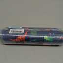 E1F1NN DOT Toddler Booster Seat for Dining Table, Portable Kids Booster Seat with Safety Buckles, High Cushion for Travel with Non-Slip Bottom (Blue Dinosaur)