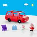 Peppa Pig Peppa's Big Family Car with 2 Figures (Fits 5), Toy Car Playset for Girls and Boys 3 and Up