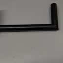 Innovative Brent Swing Arm Window Curtain Rod, Nickel - 1/2" Rod Diameter Fits Windows Size 20" - 36" - Stainless Steel Heavy Duty Drapery Rods for Bedroom, Living Room, Kitchen & Bathroom