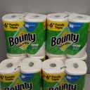 Bounty Quick-Size Paper Towels, White, 12 Family Triple Rolls = 40 Regular Rolls (141 sheet (Pack of 12))