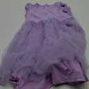 Toddler Tutu Dress Girls Ruffle Tulle Dresses Cute Summer Party Princess Sundress for 7Y (Lilac)